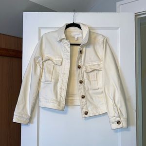 White Jean Jacket